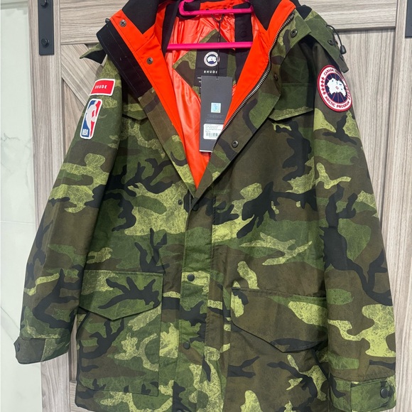 Canada Goose Other - Canada Goose x NBA x Rhude Camo Portage Jacket